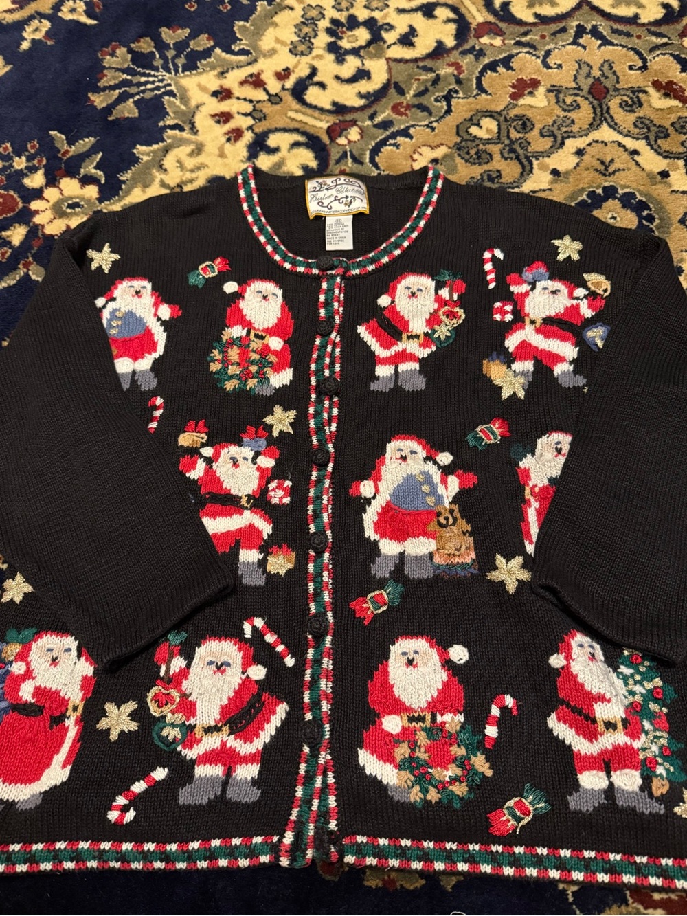 Vintage Holiday Sweater- Christmas